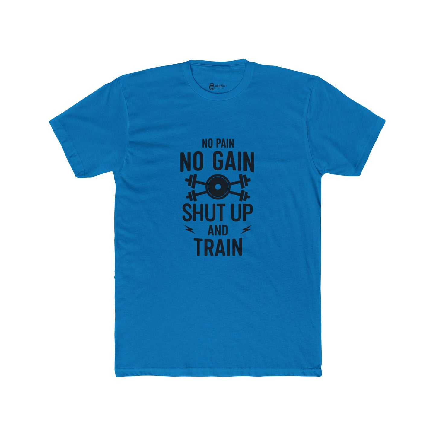 No Pain No Gain Unisex Crew Tee - Motivational Fitness Shirt, Workout Gift, Athletic Apparel, Gym Tee, Exercise Top