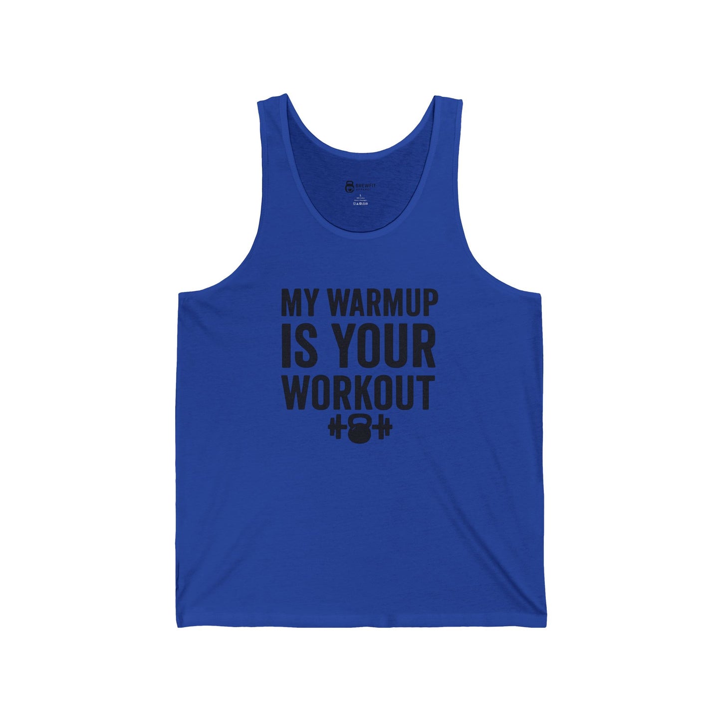 Fitness Motivational Tank Top, Gym Apparel, Workout Gear, Exercise Shirt, Unisex Training Wear
