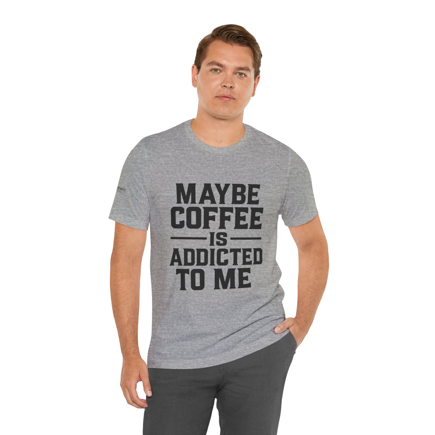Coffee Addict Unisex Tee | Funny Coffee Lover Shirt, Perfect Gift for Baristas, Casual Wear, Birthday, Coffee Lovers