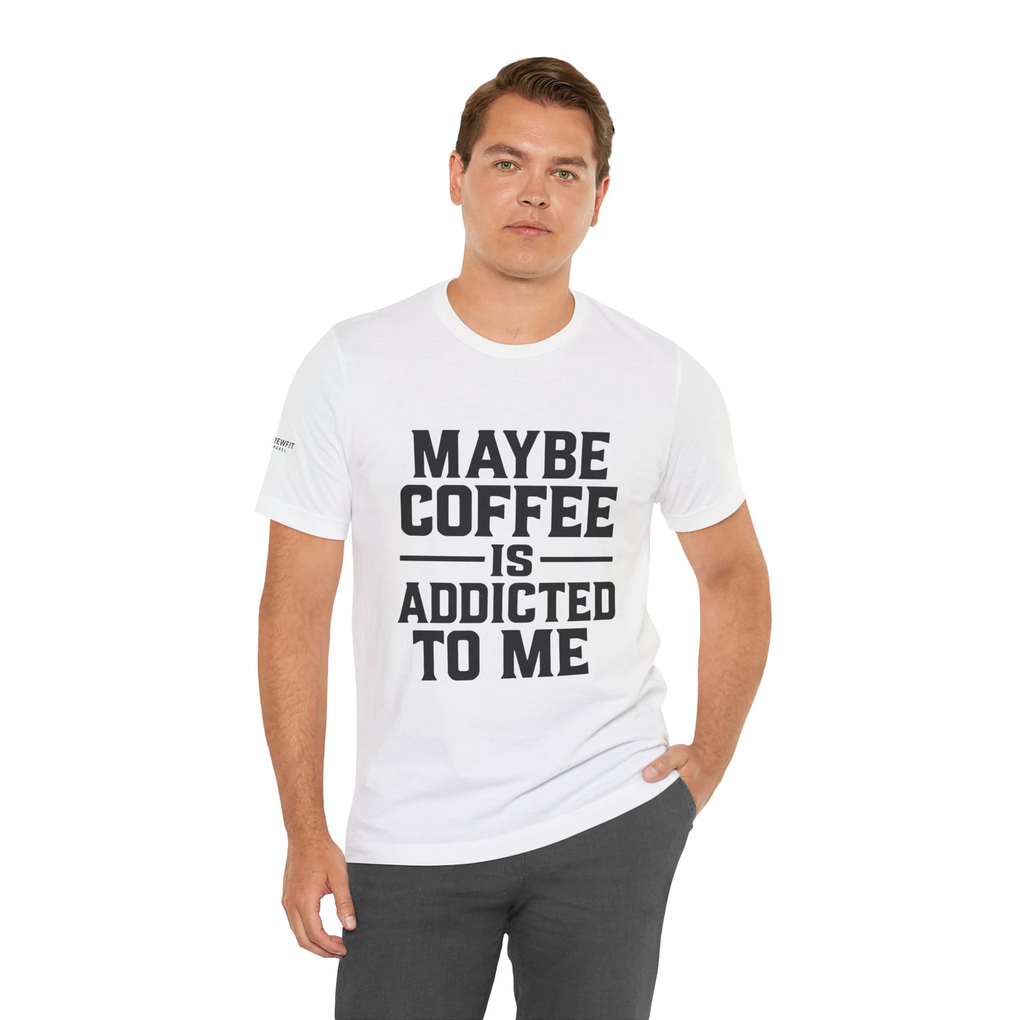 Coffee Addict Unisex Tee | Funny Coffee Lover Shirt, Perfect Gift for Baristas, Casual Wear, Birthday, Coffee Lovers
