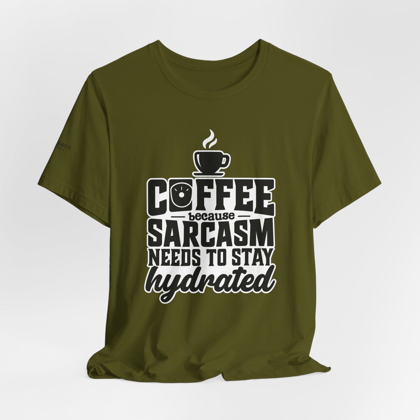 Coffee Sarcasm Unisex Tee, Funny Coffee Shirt, Gift for Coffee Lovers, Humor T-Shirt, Sarcastic Quote Tee
