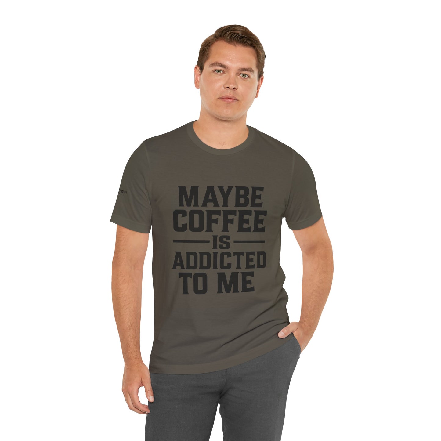 Coffee Addict Unisex Tee | Funny Coffee Lover Shirt, Perfect Gift for Baristas, Casual Wear, Birthday, Coffee Lovers