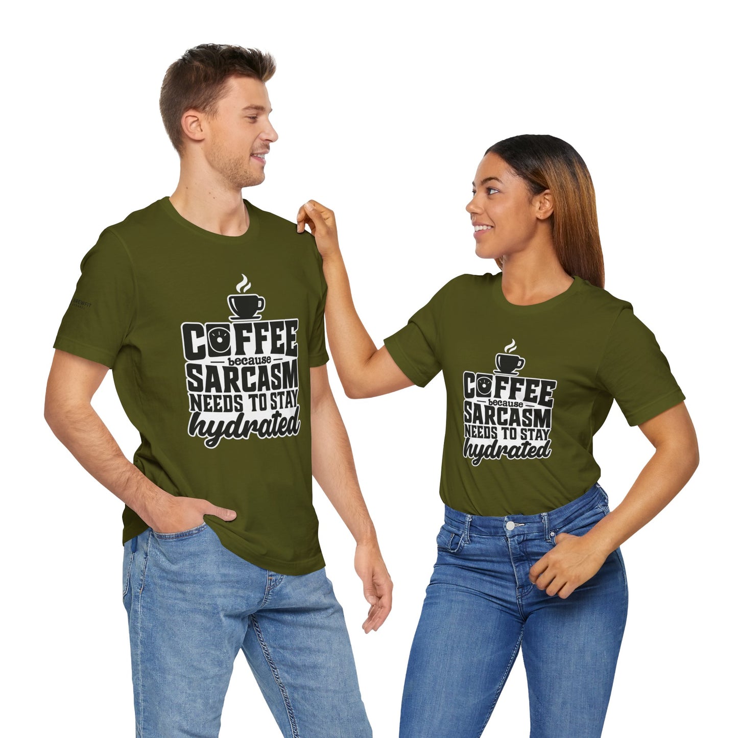 Coffee Sarcasm Unisex Tee, Funny Coffee Shirt, Gift for Coffee Lovers, Humor T-Shirt, Sarcastic Quote Tee