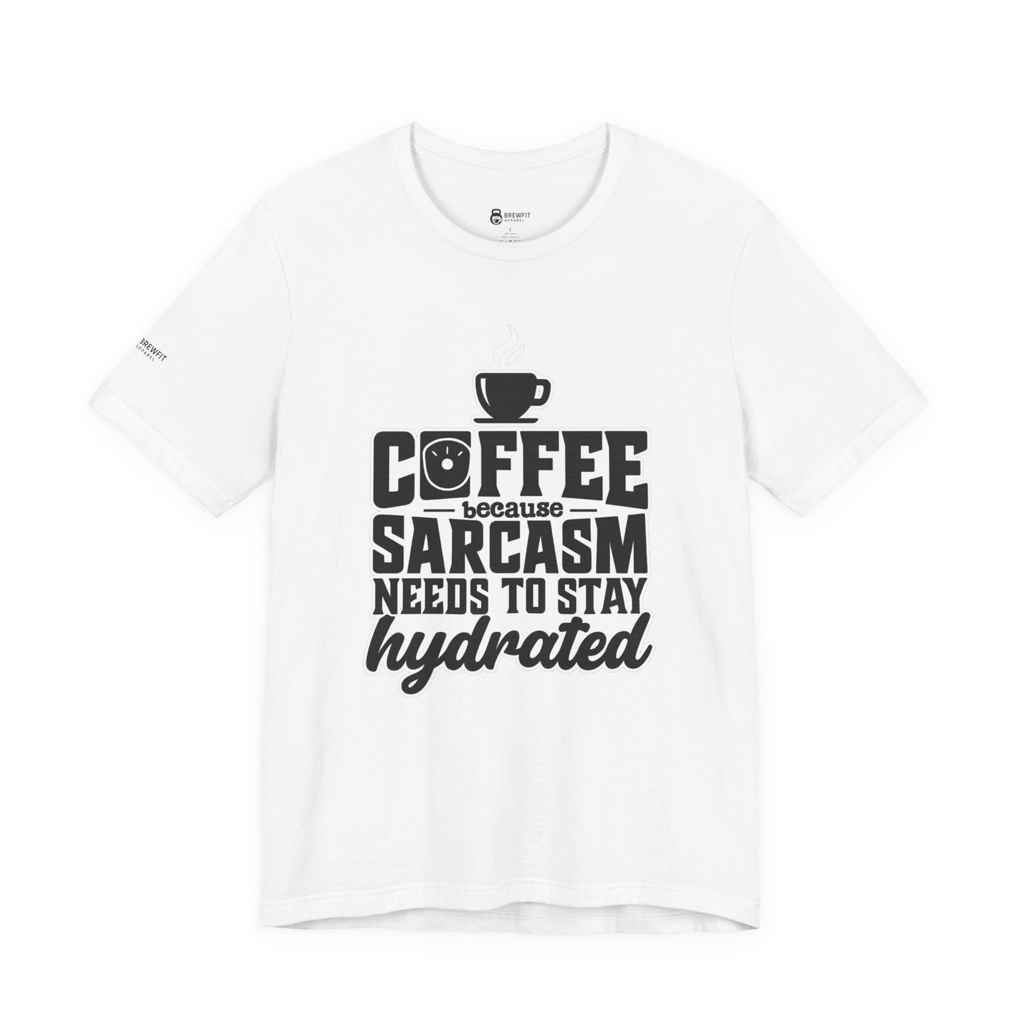 Coffee Sarcasm Unisex Tee, Funny Coffee Shirt, Gift for Coffee Lovers, Humor T-Shirt, Sarcastic Quote Tee
