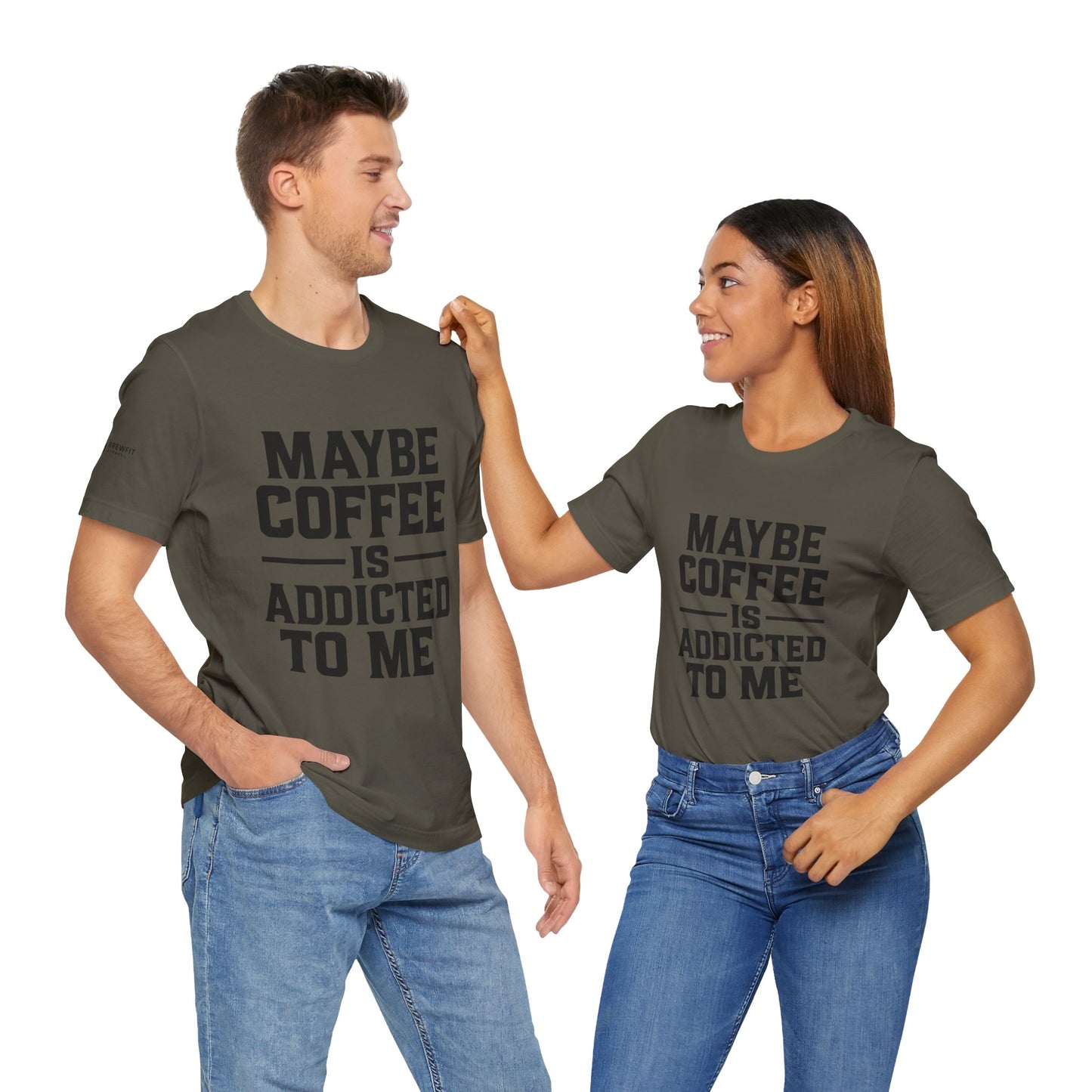 Coffee Addict Unisex Tee | Funny Coffee Lover Shirt, Perfect Gift for Baristas, Casual Wear, Birthday, Coffee Lovers