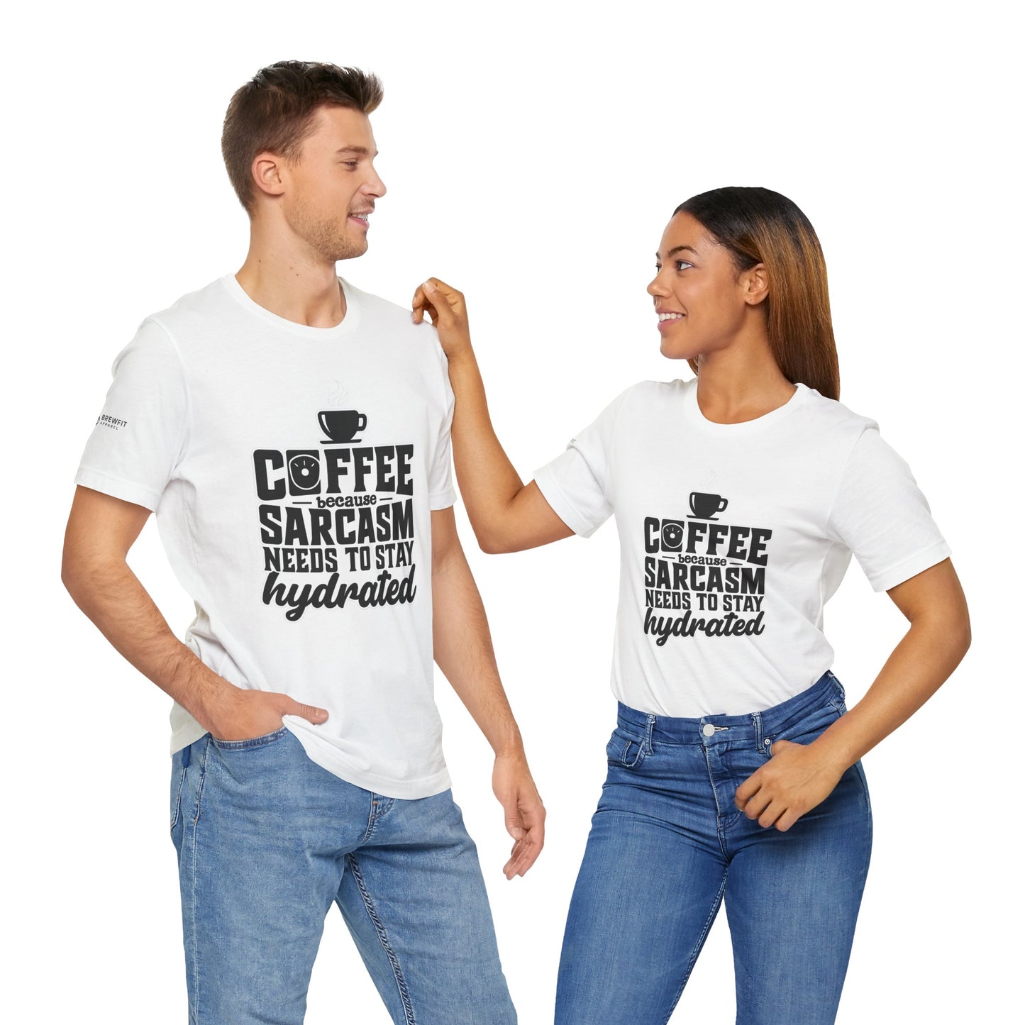 Coffee Sarcasm Unisex Tee, Funny Coffee Shirt, Gift for Coffee Lovers, Humor T-Shirt, Sarcastic Quote Tee